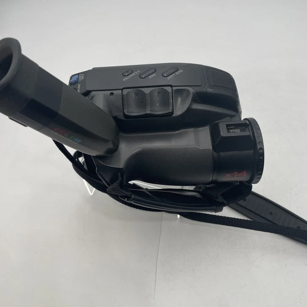 PANASONIC PALMCORDER IQ PV-IQ305 Video Rec+Battery+Charger+Cables+Case-Tested